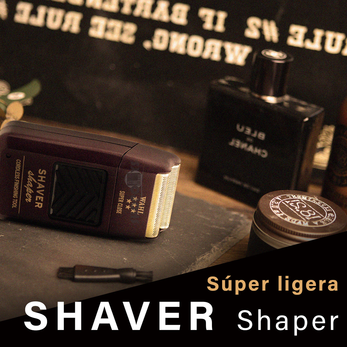 Rasuradora Afeitadora Profesional, Wahl Shaver Shaper Recargable