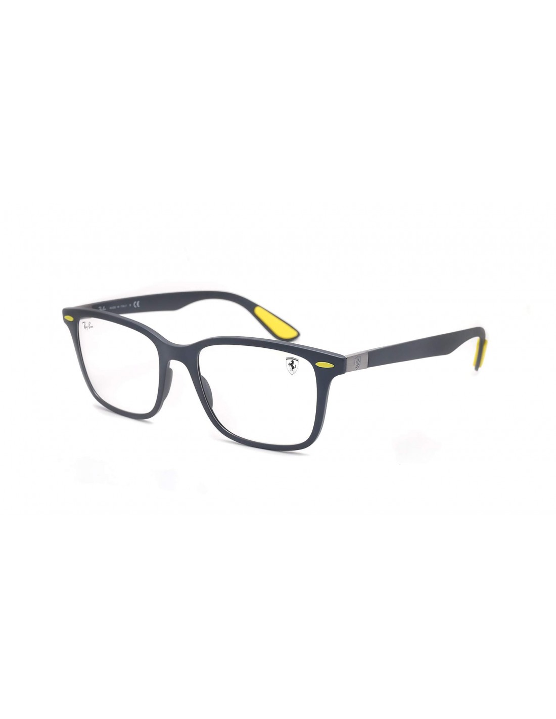 Lentes de sol Ray Ban RB7144M F608 Oftalmico Square Scuderia Ferrari Amarillo Gris