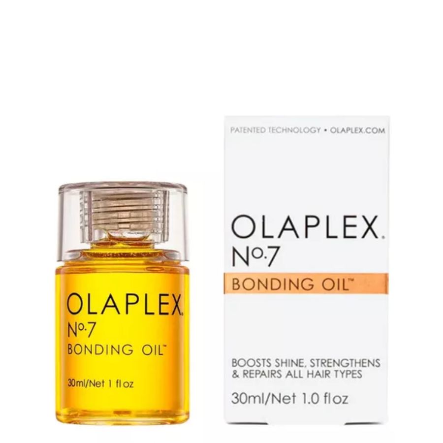 Aceite capilar Olaplex N°7 Bonding Oil reparación de 30ml.