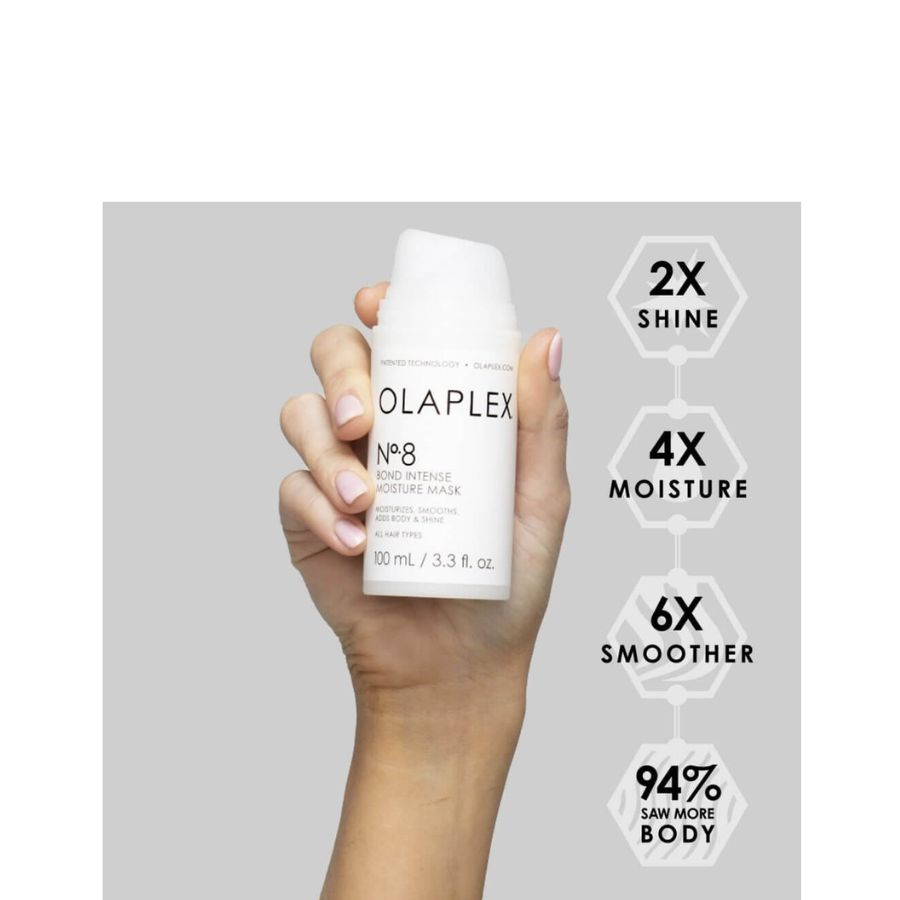 Mascarilla Olaplex N° 8 Bond Intense Moisture Mask Reparación de 100ml.