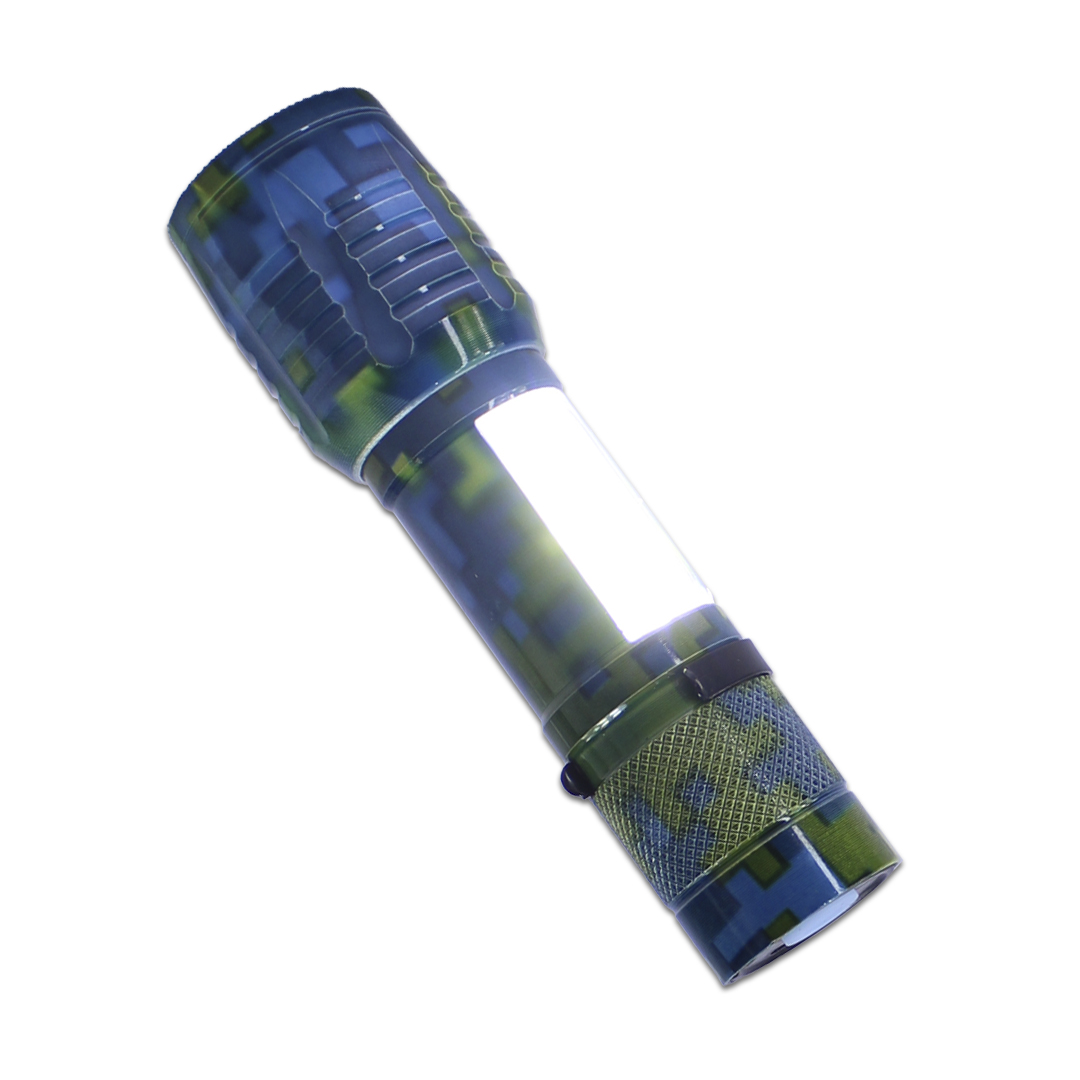 Mini Linterna Tactica De Mano Recargable 2000 Lm