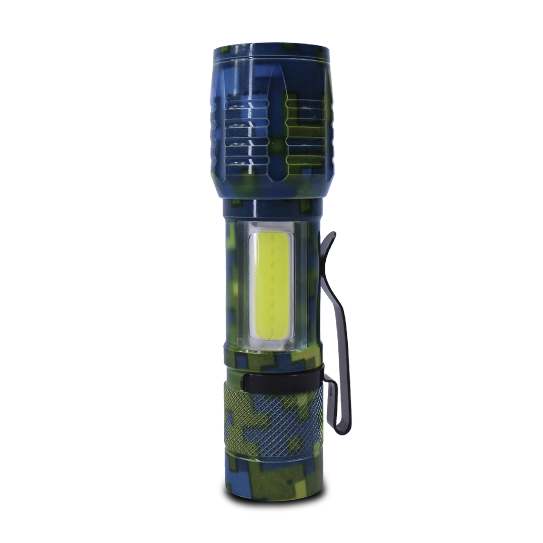 Mini Linterna Tactica De Mano Recargable 2000 Lm