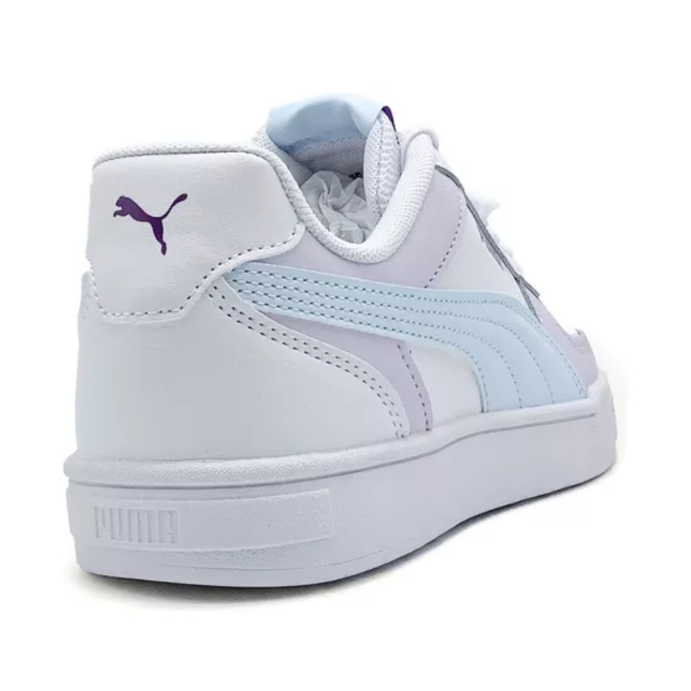 Tenis Casual Puma Caven Blanco/Lila De Mujer 380810 30