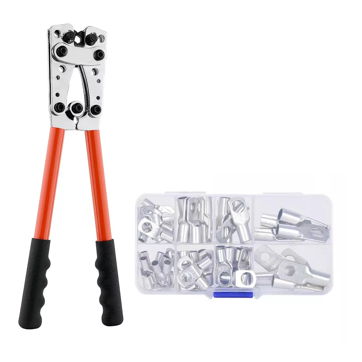 Kit De 60 Terminales De Alicates Para Crimpar Cables