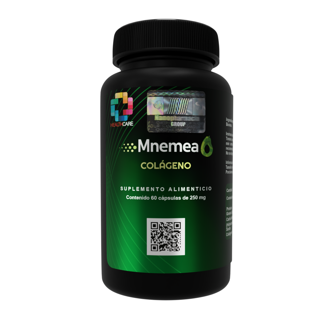 COLAGENO HIDROLIZADO con nanotecnología aplicada 60 CÁPSULAS MNEMEA