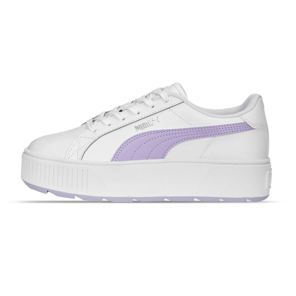 Tenis Casual Puma Karmen L Blanco morado De Mujer 384615 10