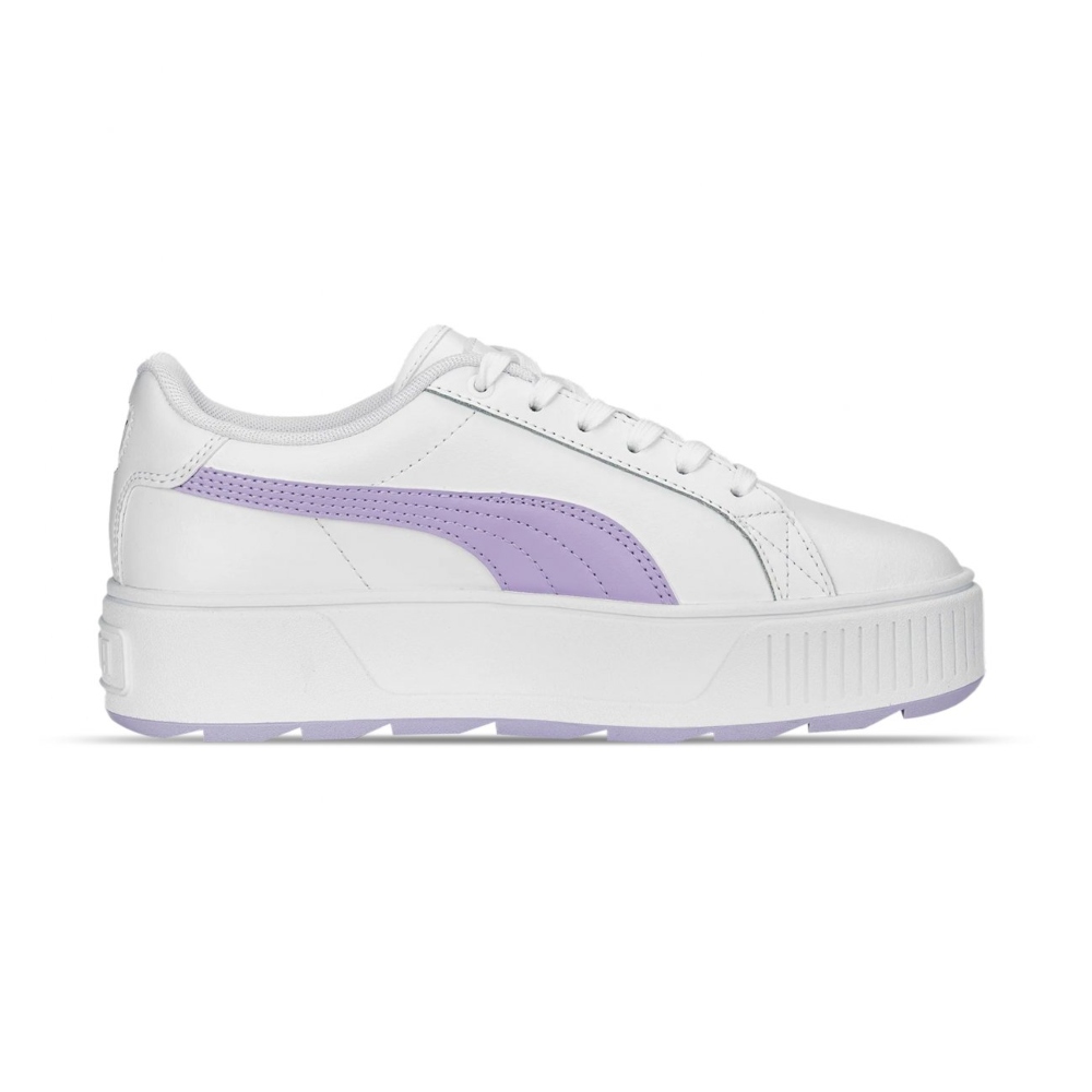 Tenis Casual Puma Karmen L Blanco morado De Mujer 384615 10