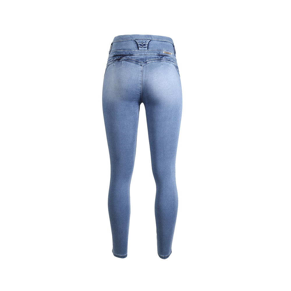 Jean Pantalon Colombiano Levanta Pompa Skinny ANGELES A Praga Jeans PGAC-06.