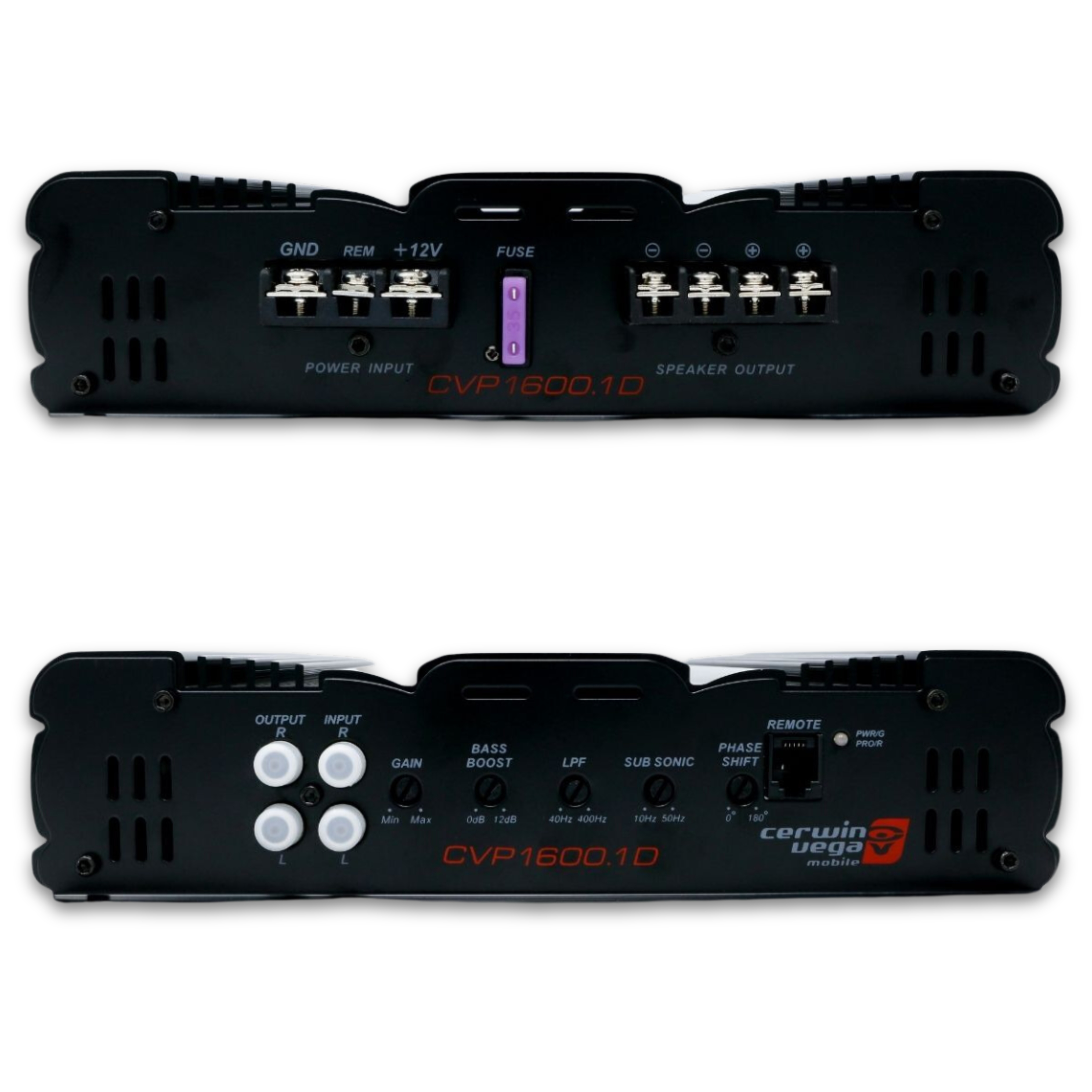 Amplificador Monoblock Cerwin Vega CVP1600.1D Clase AB 1600 Watts 2 Ohms.