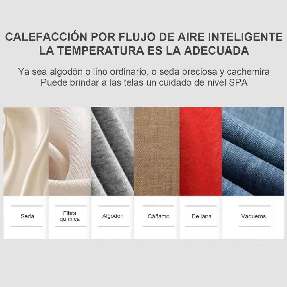 Plancha De Vapor Portatil Para Ropa Con Sistema Vaporizador