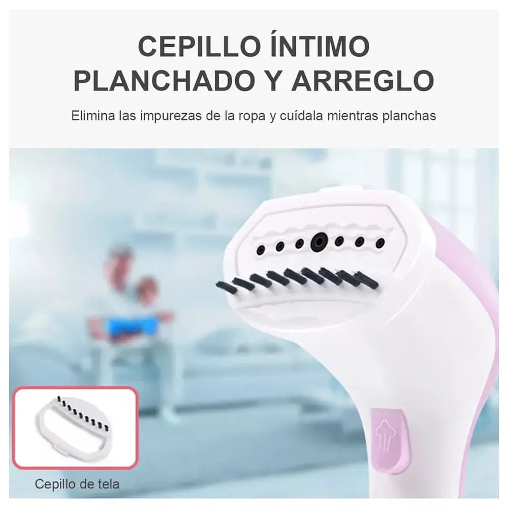 Plancha De Vapor Portatil Para Ropa Con Sistema Vaporizador