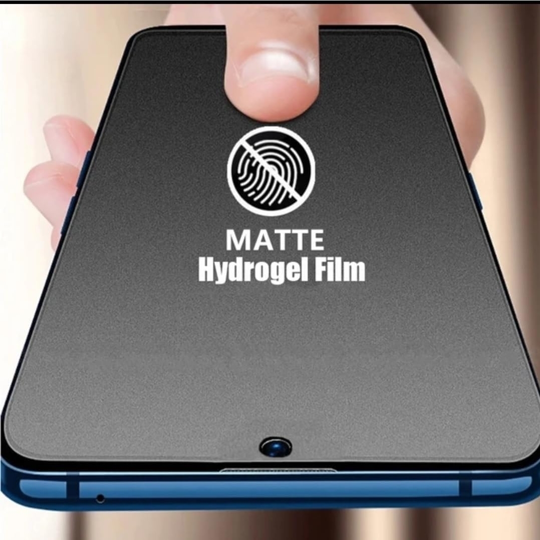  Mica de Hidrogel Mate para Samsung Galaxy A55 5g - Protección de Pantalla Anti-Huellas y Anti-Reflejos - Ajuste Preciso y Acabado Mate Premium DOS PIEZAS