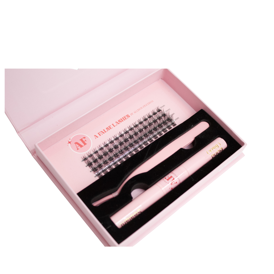 Extensiones De Pestañas  A FALSE LASHES KIT NATURAL W