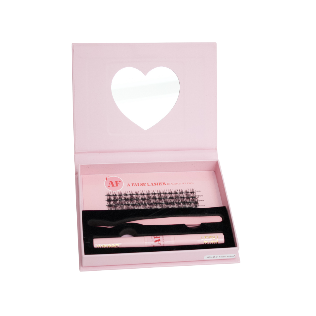 Extensiones De Pestañas  A FALSE LASHES KIT NATURAL W