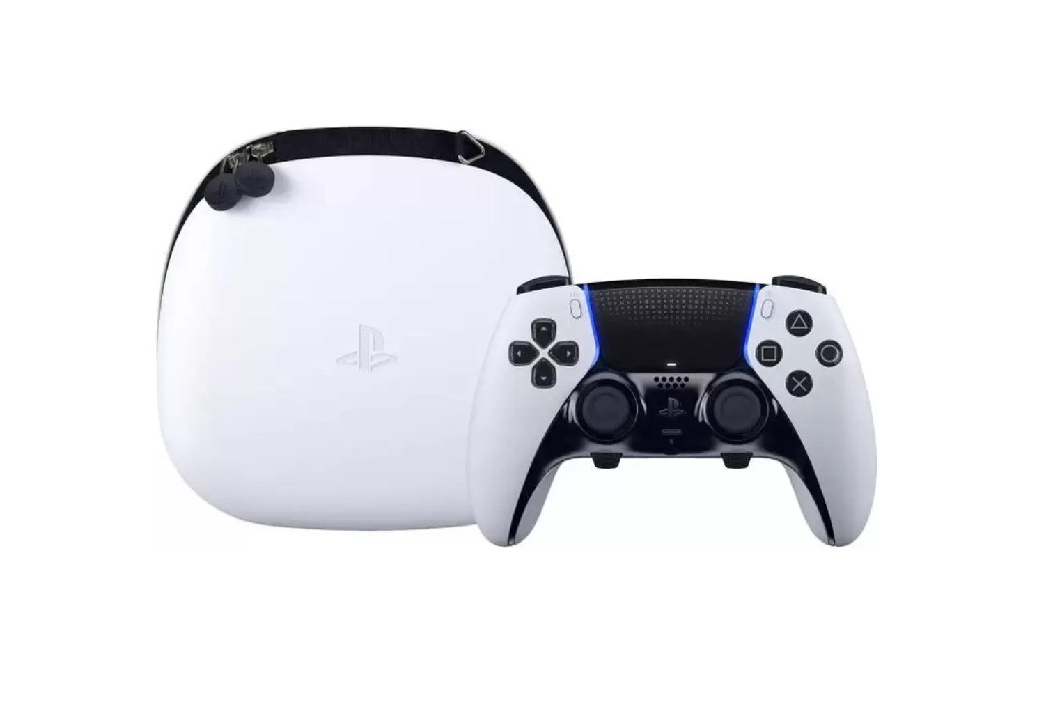 Control Inalámbrico Sony Playstation 5 Dualsense Edge Color Blanco, Modelo: CFI-ZCP1 .
