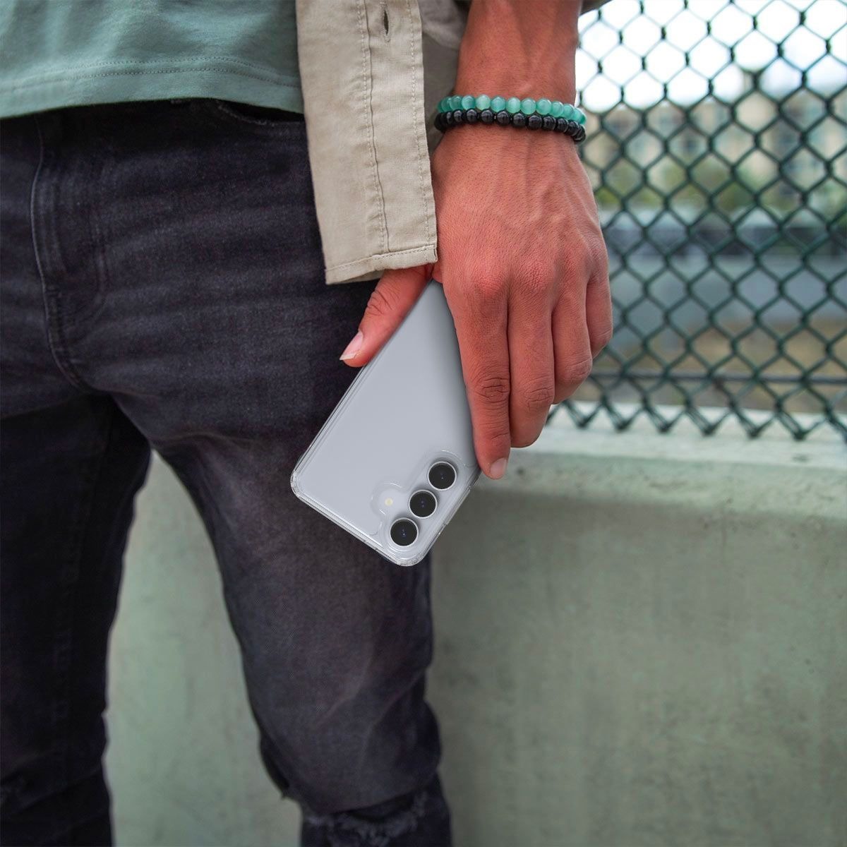 Funda Slim Shell Puregear para S24+ Plus (S926) Color Transparente Original