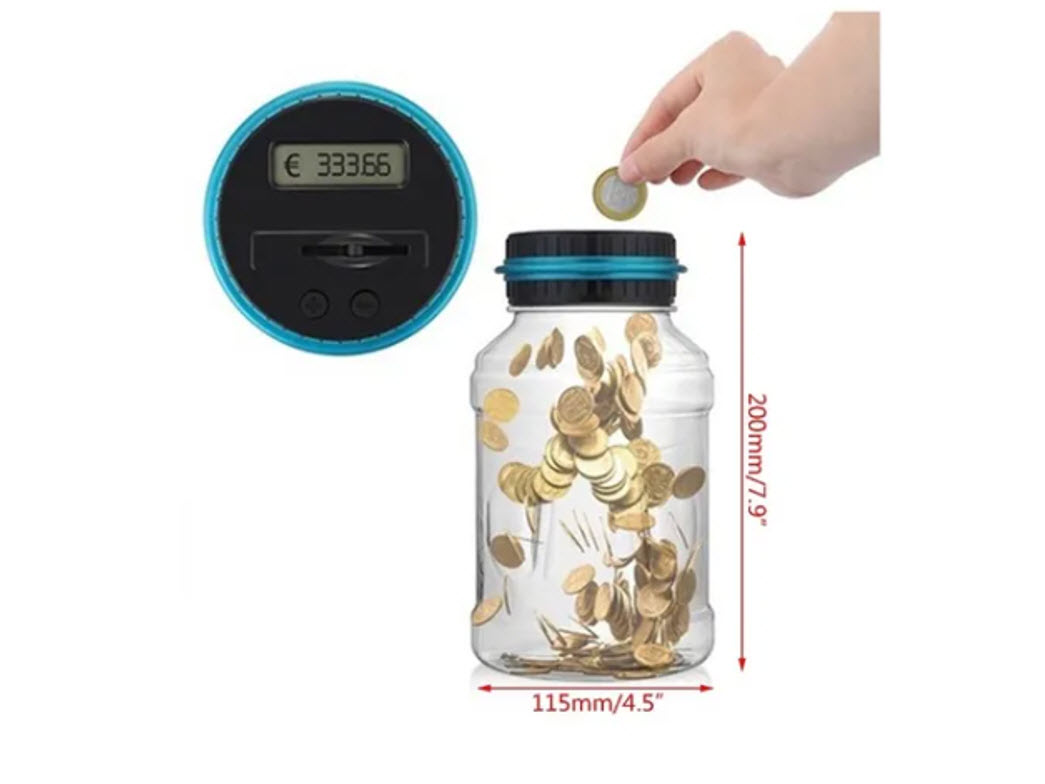 Alcancia Cuenta Moneda Dinero Electronico Ahorro Digital.