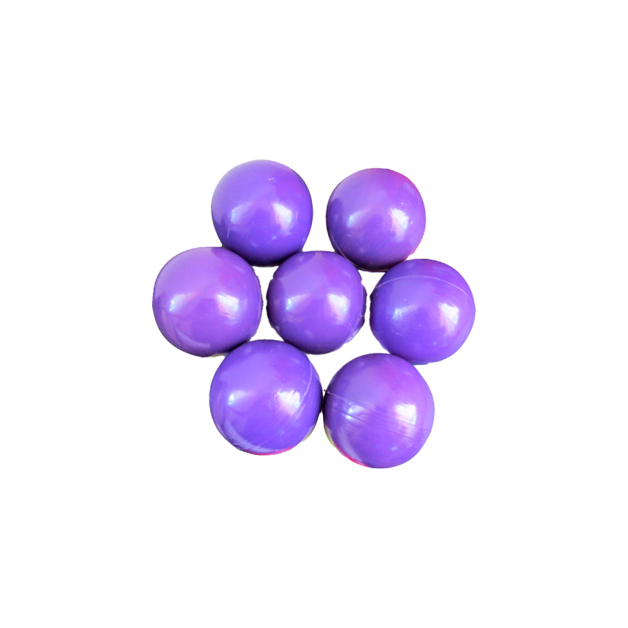 Alberca De Pelotas Con Rampa Y Escalera + 50 PELOTAS DE REGALO Color Morado 