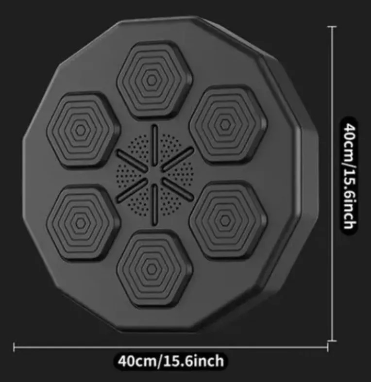 Maquina de boxeo musical portatil inlcuyen guantes .