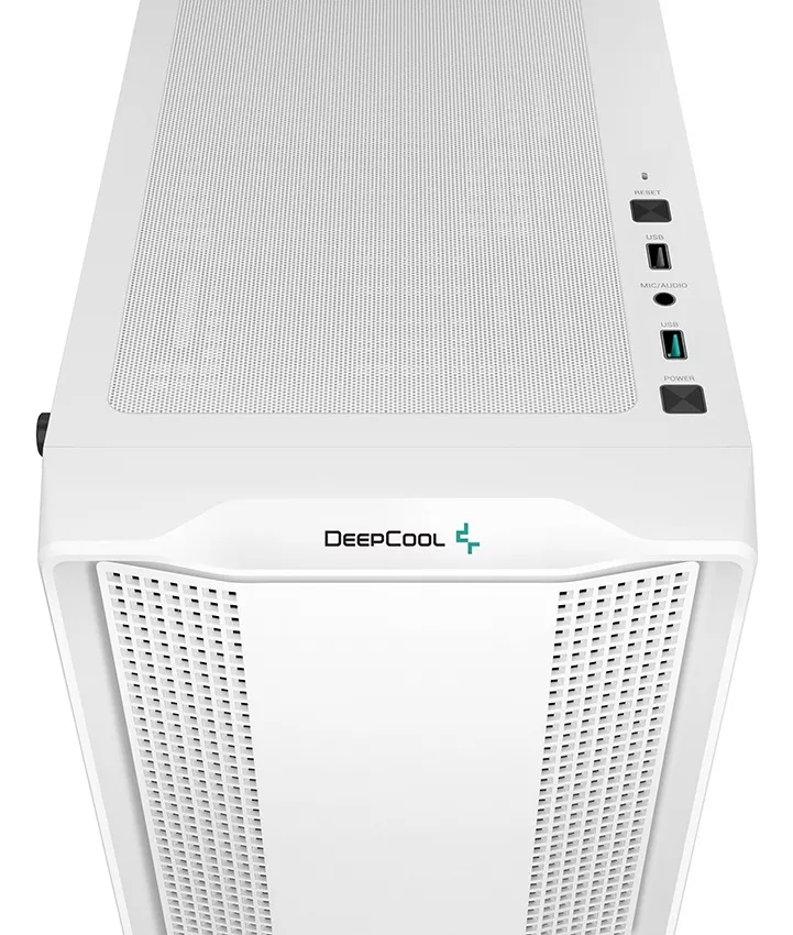 Gabinete Deepcool CC560 V2 Blanco Led S/fuente Cristal.