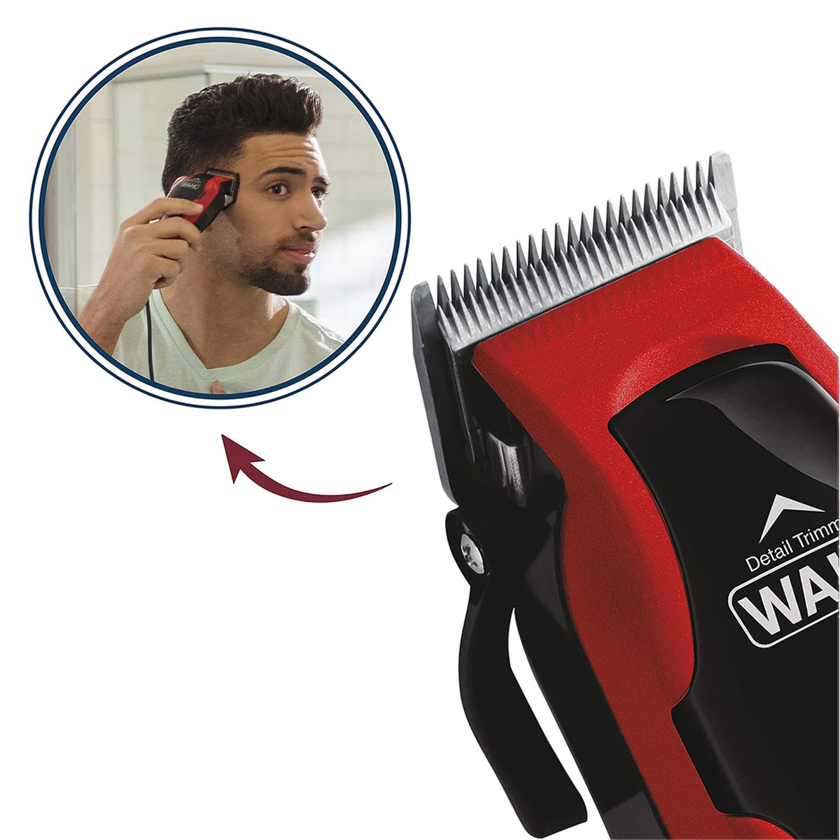 Recortadora y Cortadora 2 en 1 Clip N Trim 20pz Wahl
