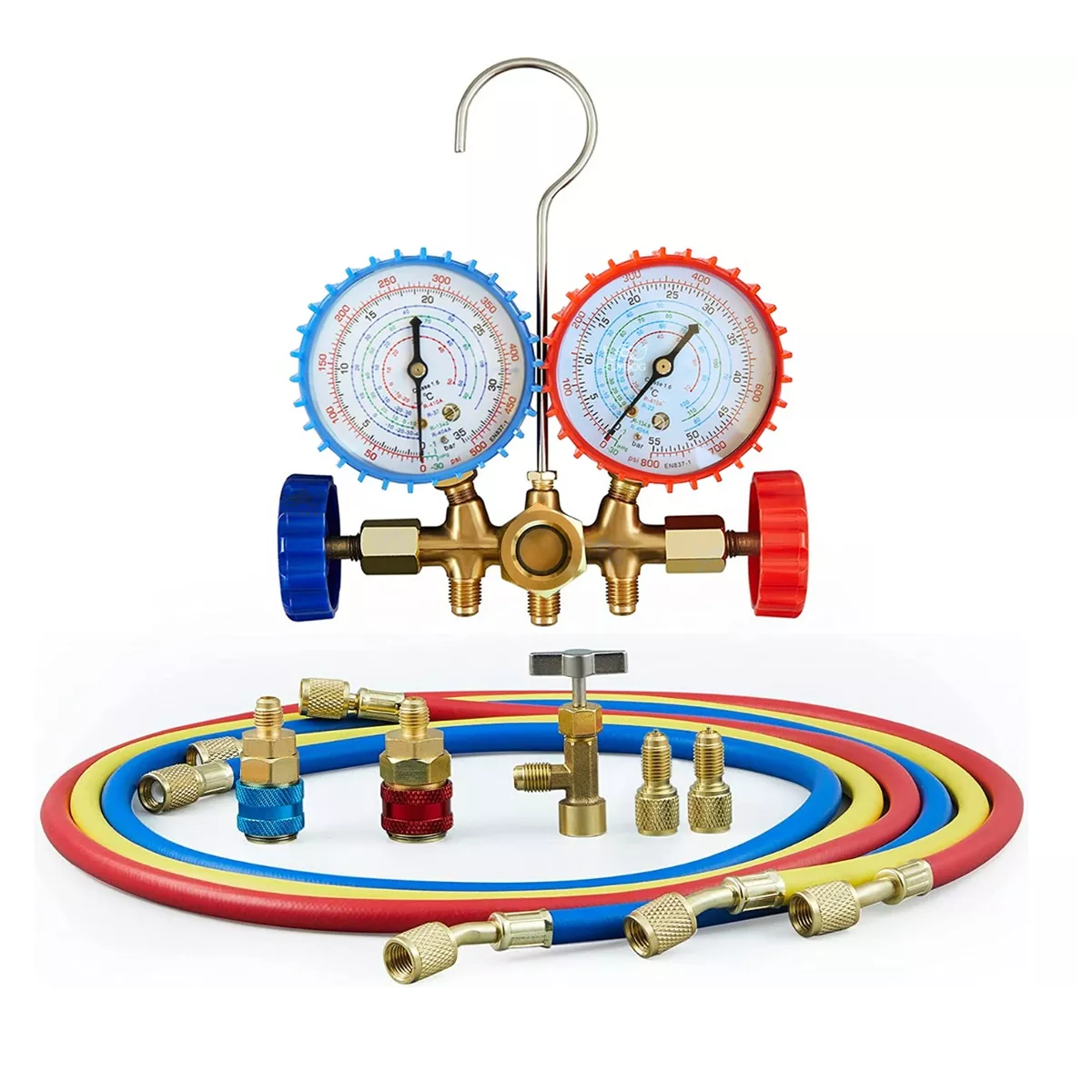 Manometros Refrigeracion Manifold R134 R22 R404 R410