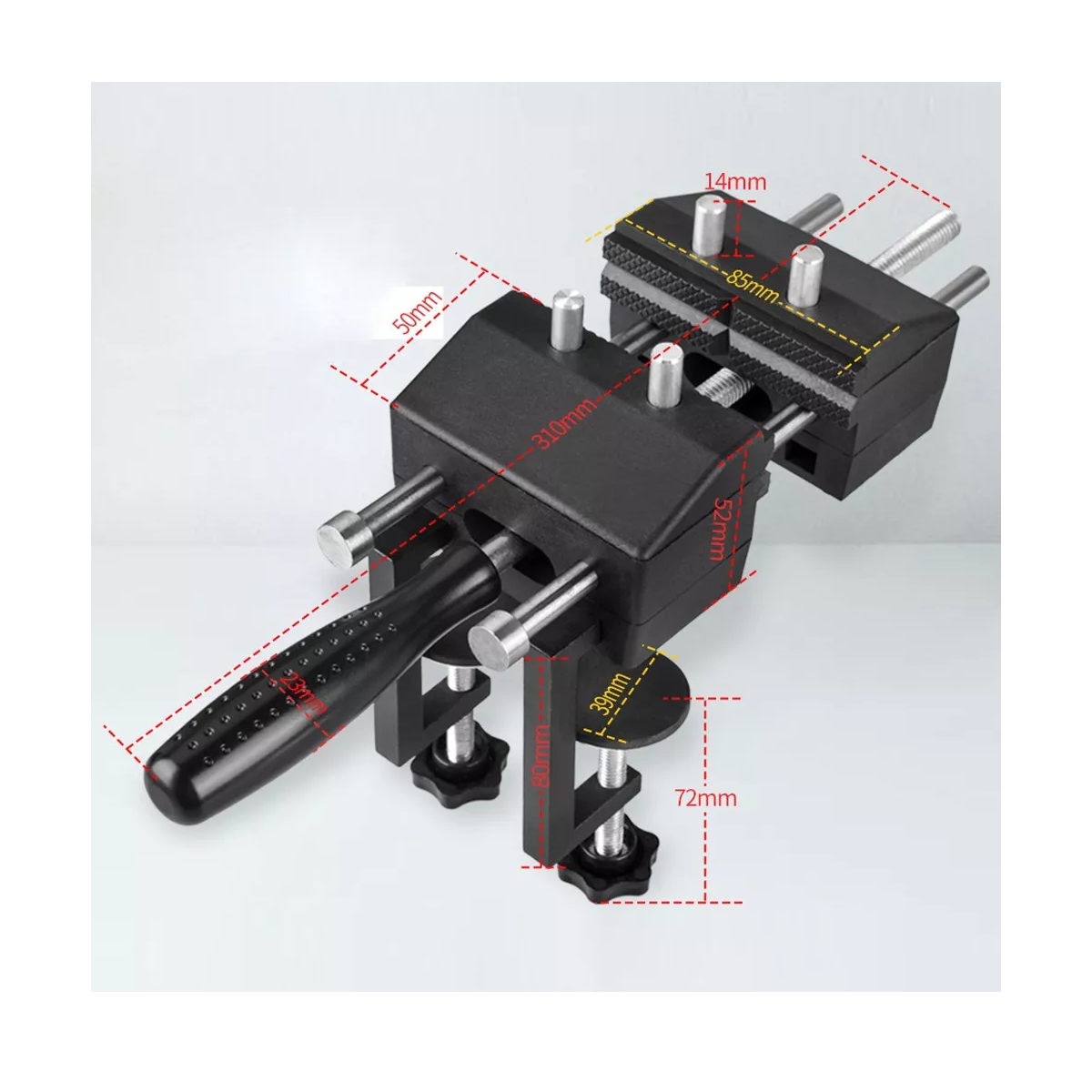 Tornillo De Banco Ligero De Ajuste Rápido 360°