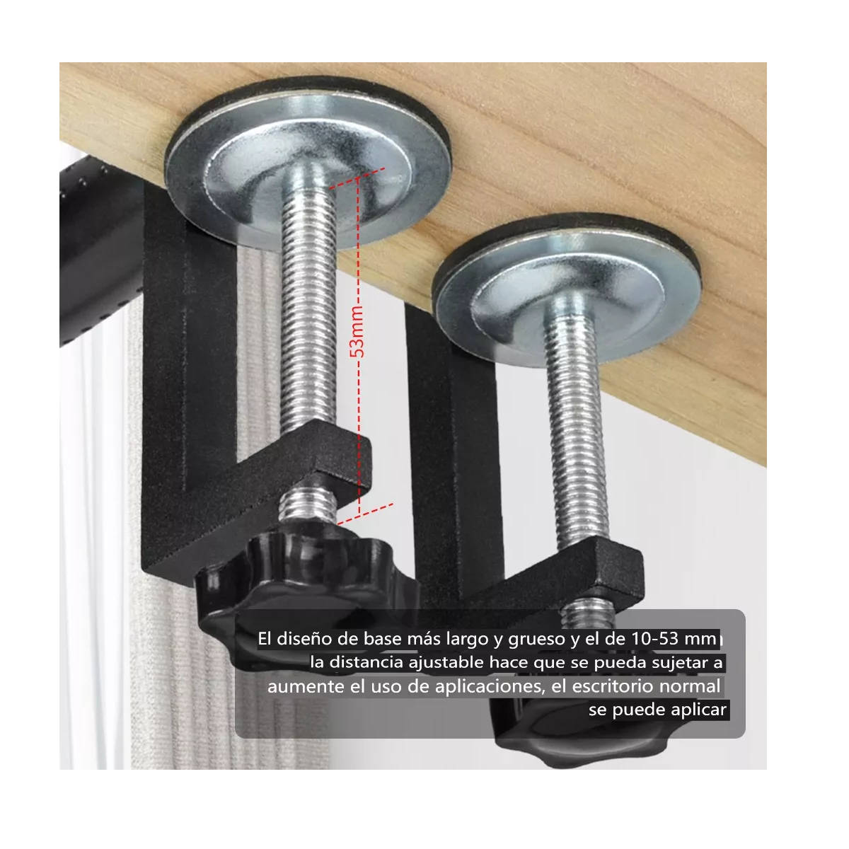 Tornillo De Banco Ligero De Ajuste Rápido 360°