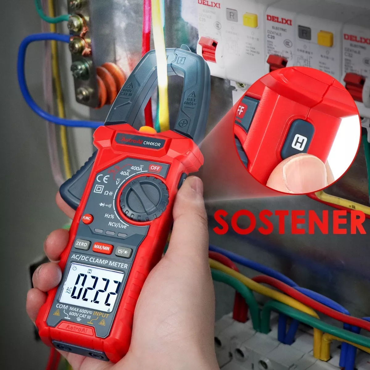 Multímetro De Pinza Amperimétrica Digital