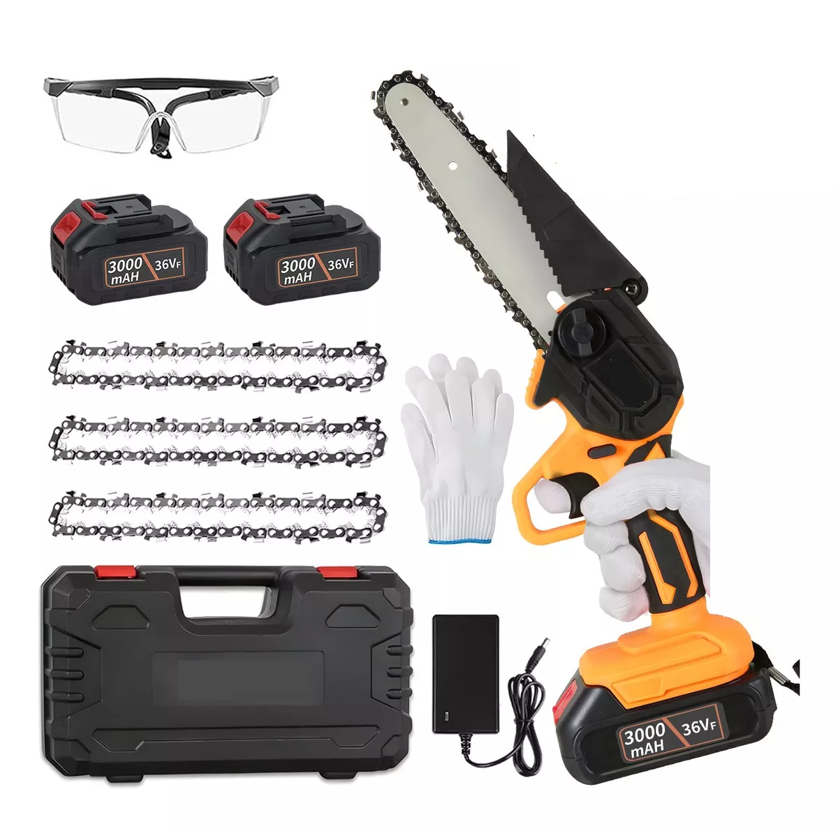 Jardineria Motosierra Portatil Inalambrica Electricas 8 In