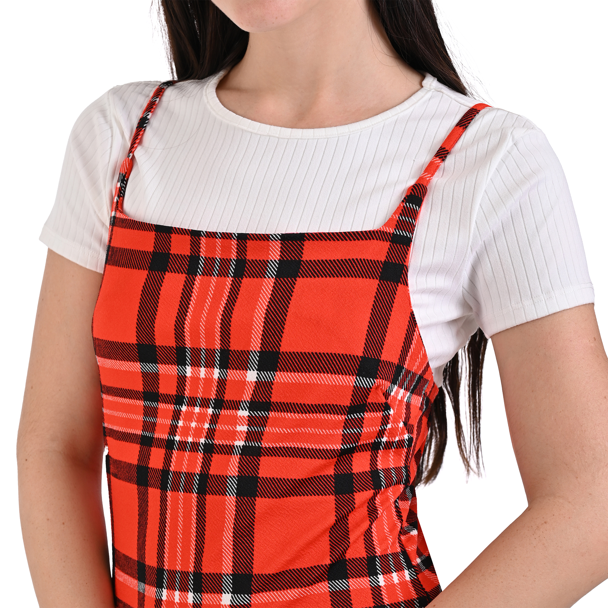 Vestido Dama con Blusa Set de 2 Piezas Cómodo Moda Casual Fresco Elegante Primaveral Mod.J402C.