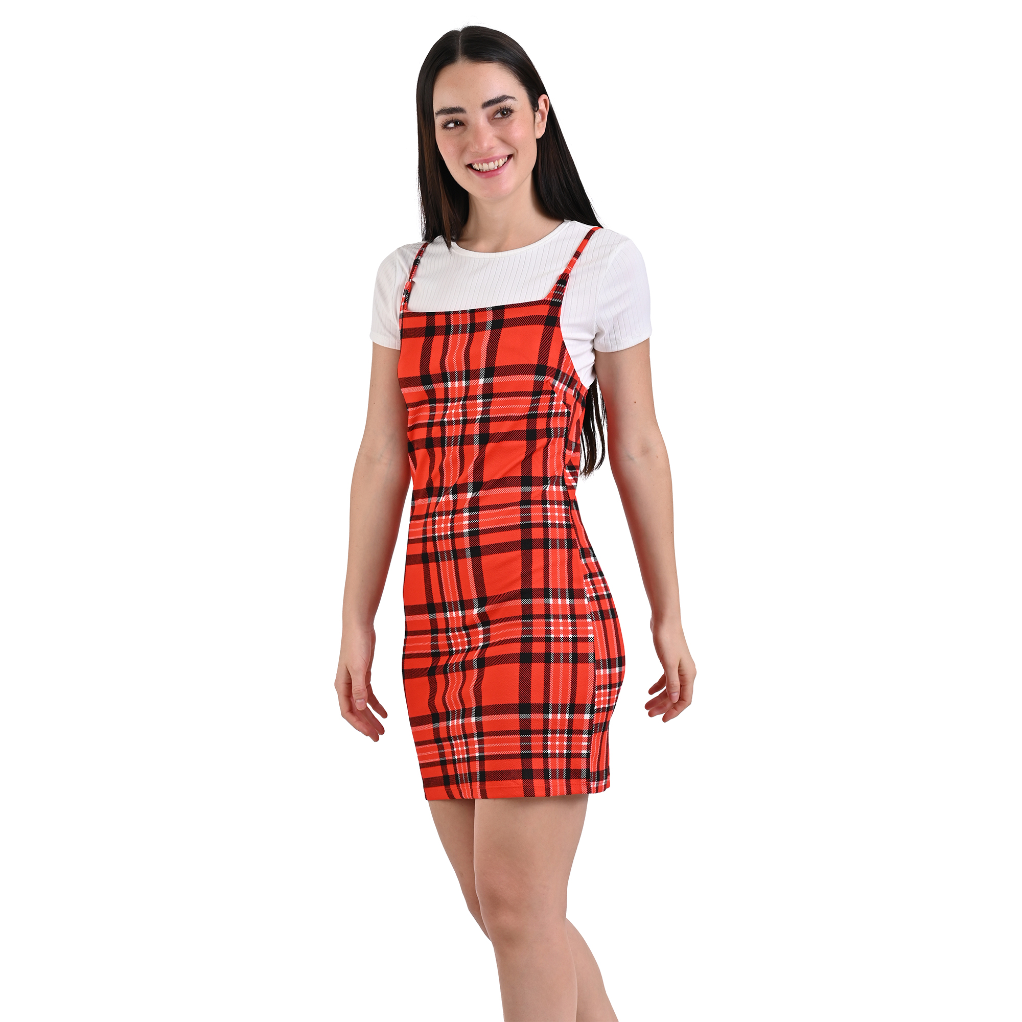 Vestido Dama con Blusa Set de 2 Piezas Cómodo Moda Casual Fresco Elegante Primaveral Mod.J402C.