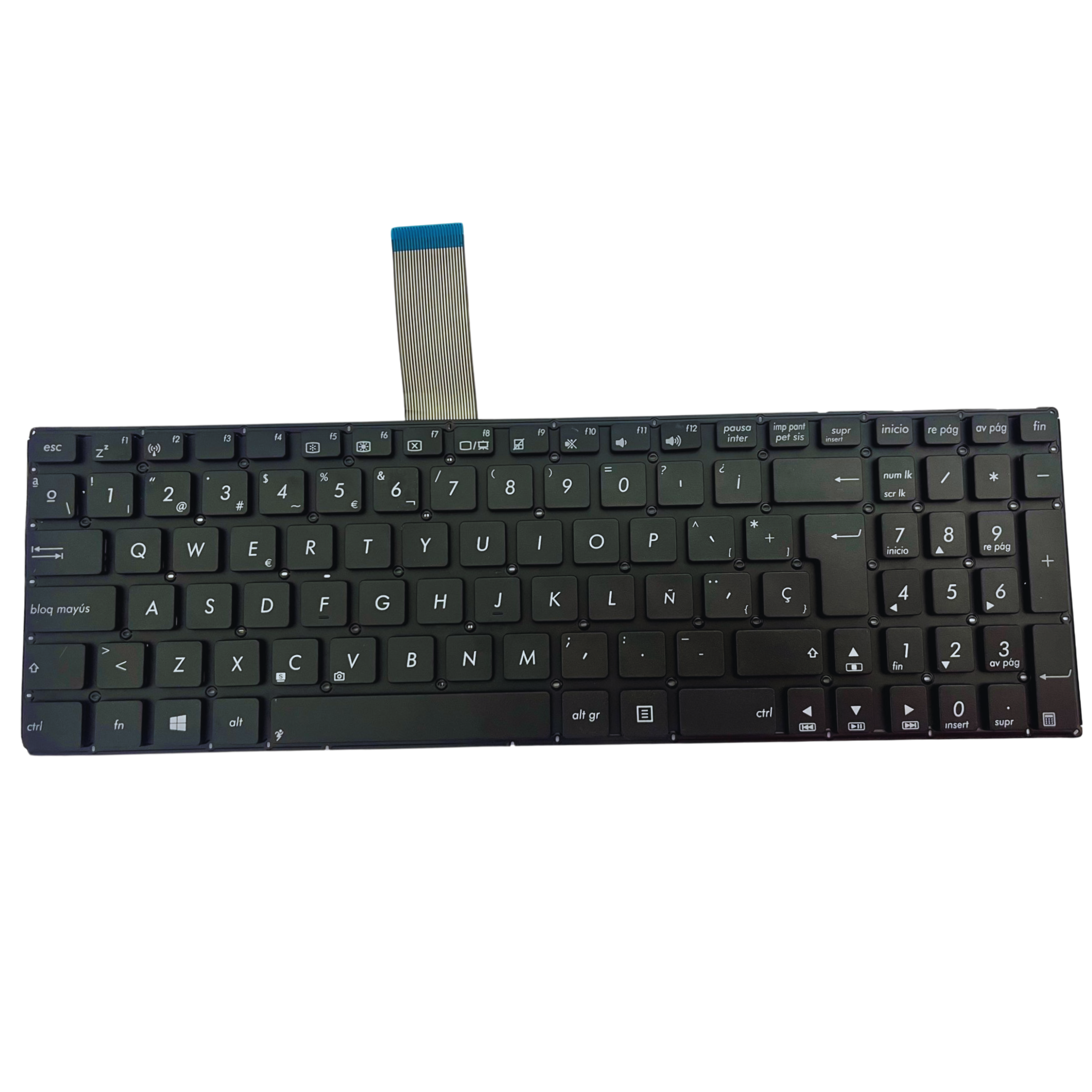 TECLADO ASUS X501 X501A X501U X550 NEGRO SIN MARCO