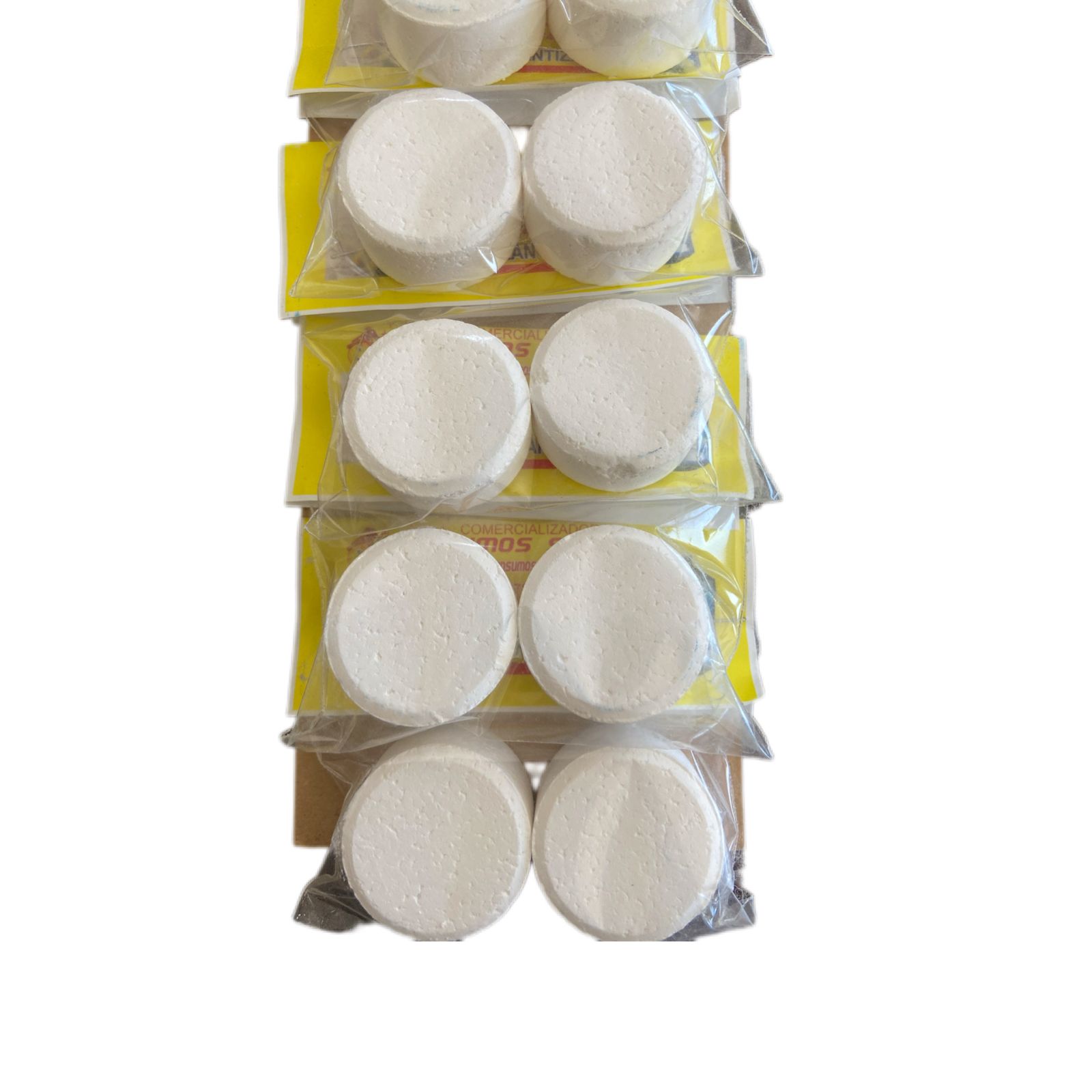 Pastillas De Cloro Tira De 10 Duos