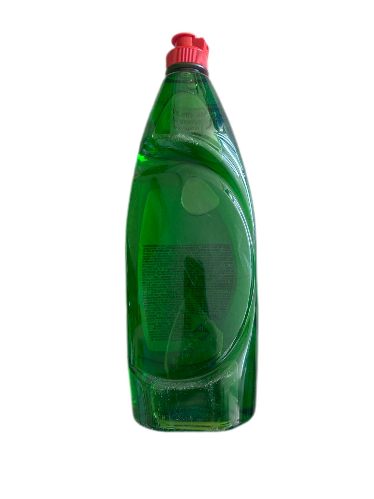 Jabón Para Trastes Salvo Triple Poder De 640ml Caja Con 5 Pz