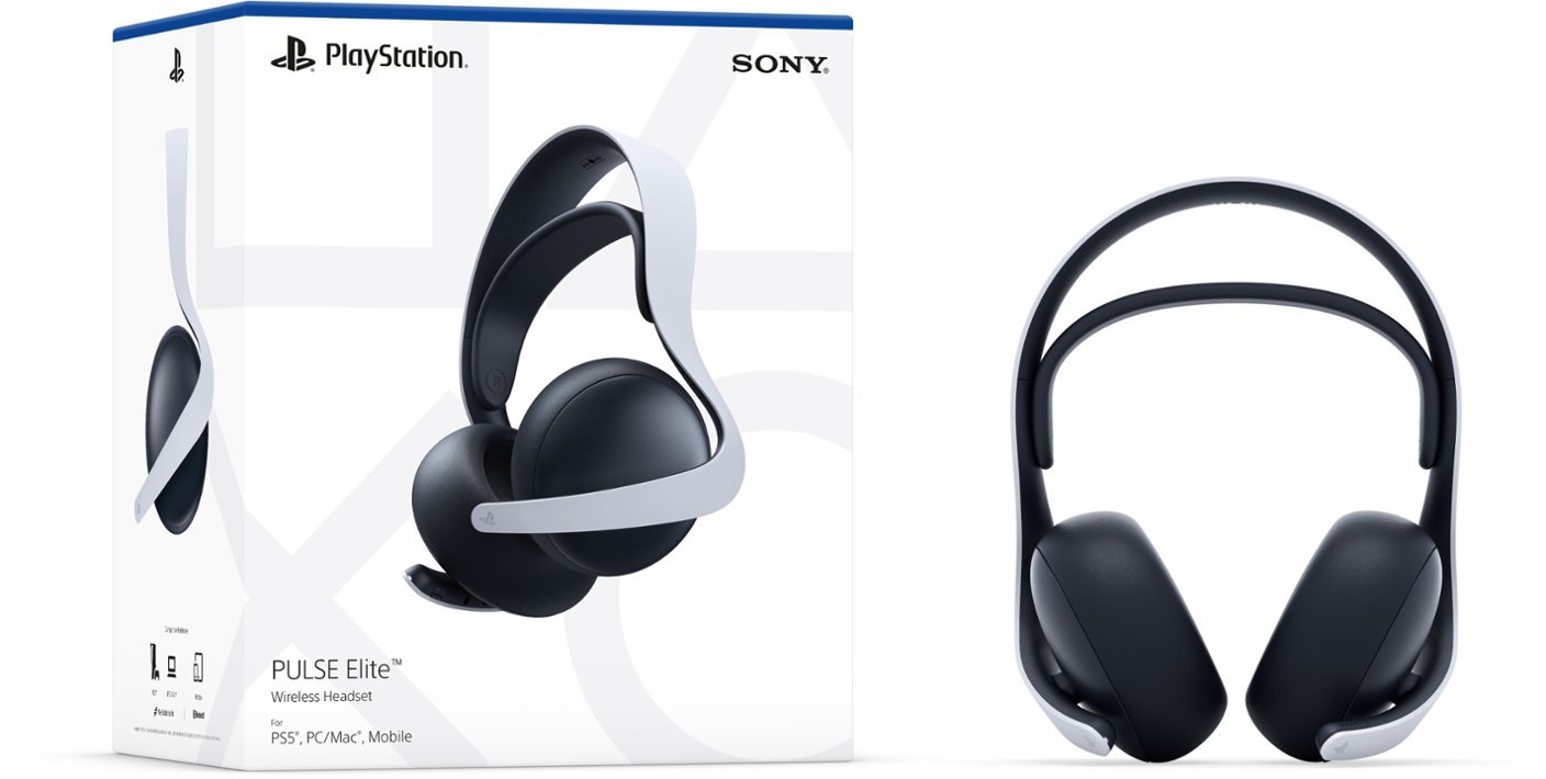 Audifonos inalámbricos Sony Pulse Elite  Para Playstation 5 Blancos
