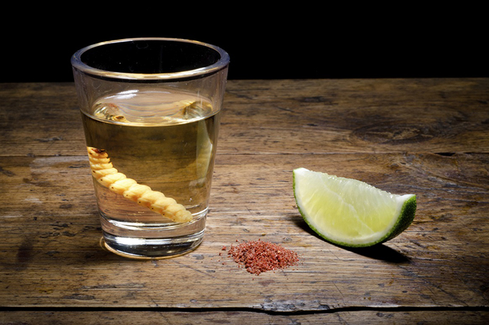 Mezcal de Gusano 950 ml.