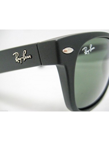 Lentes de sol Ray Ban Rb2132 622 New Wayfarer Negro Mate G15 Original Icon