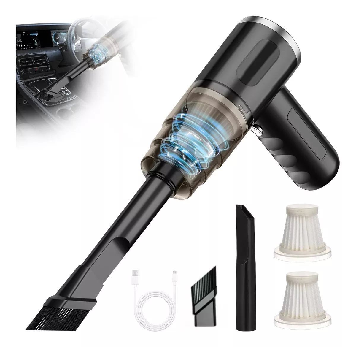 mini aspiradora portatil para auto,casa,sala