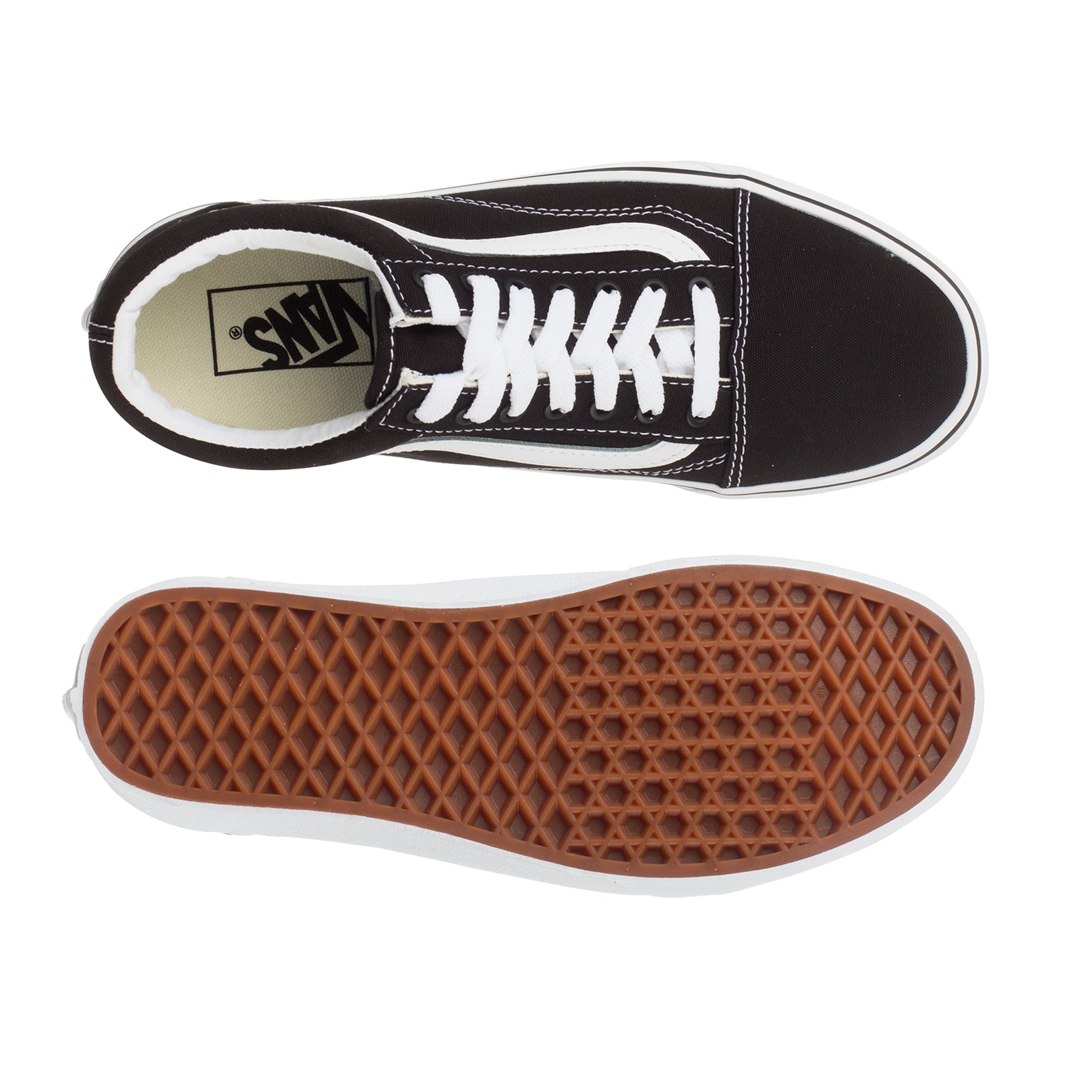 Tenis Vans Old Skool - 0ZDF1WX - Negro - Unisex 