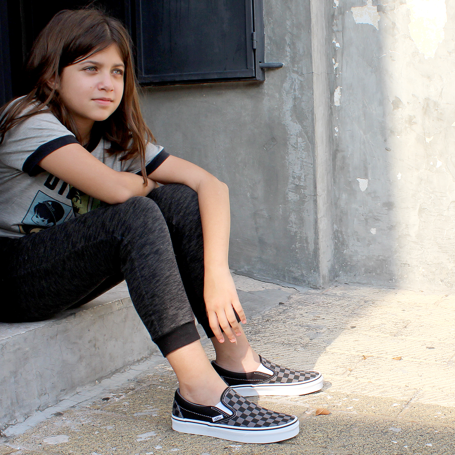 Tenis Vans Classic Slip On - 0EYEBPJ - Gris - Unisex .