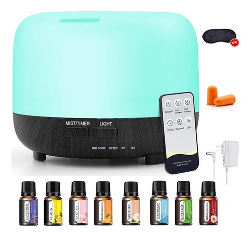"Difusor De Aceites Esenciales Aromas Humidificadores Casa Verde "