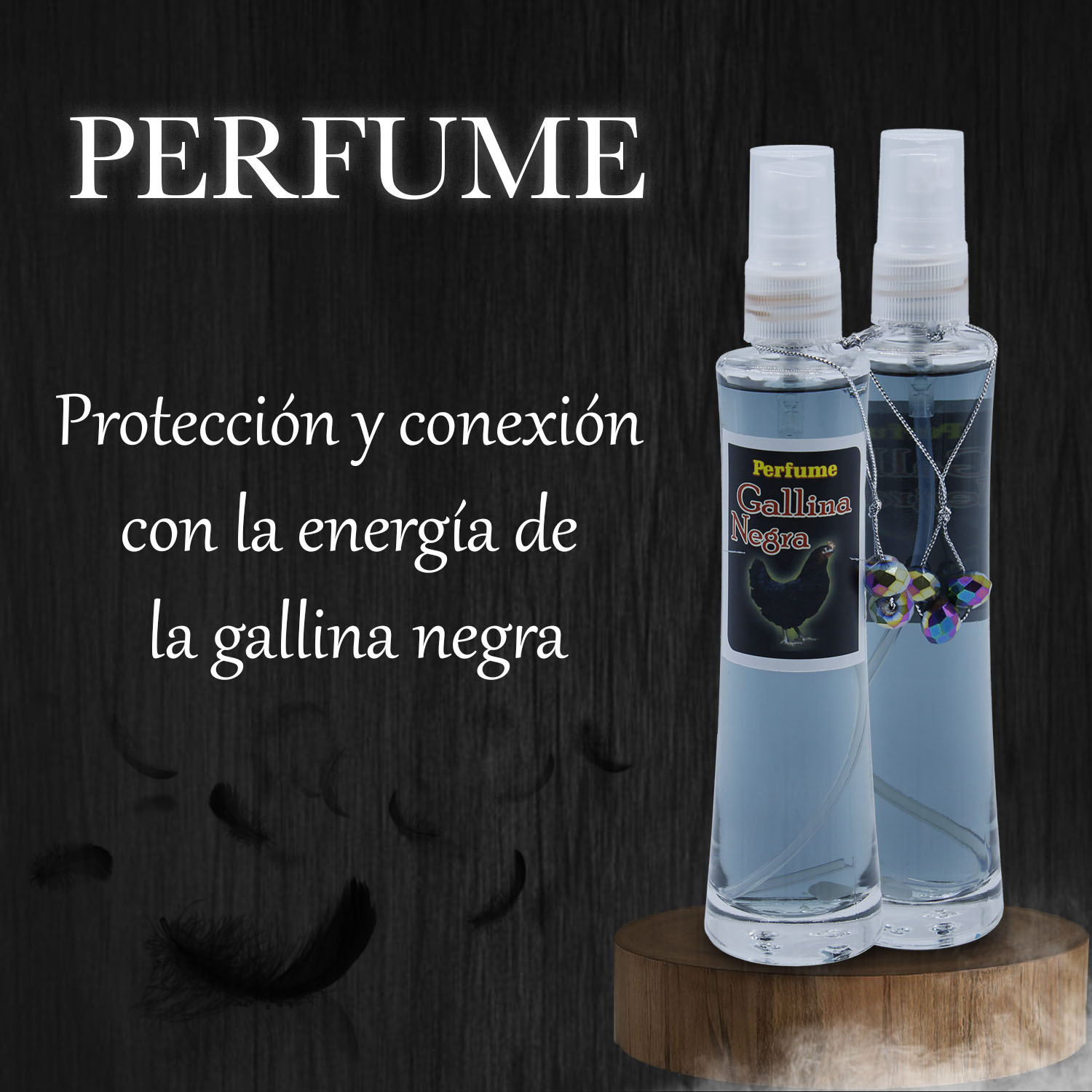 Poderoso baño de plantas Gallina Negra quita trabajo