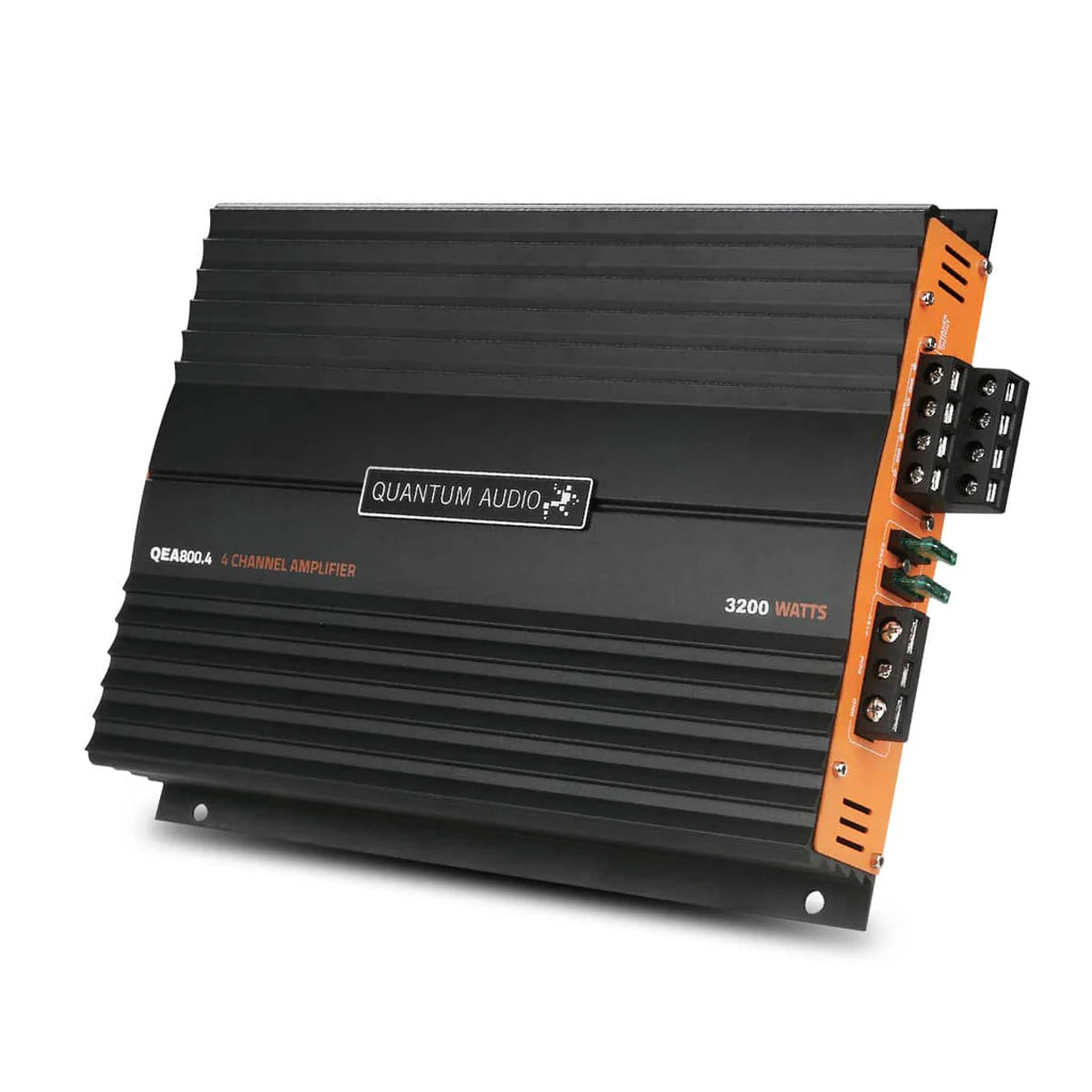 Amplificador 4 Canales Quantum QEA800.4 3200W Clase AB.