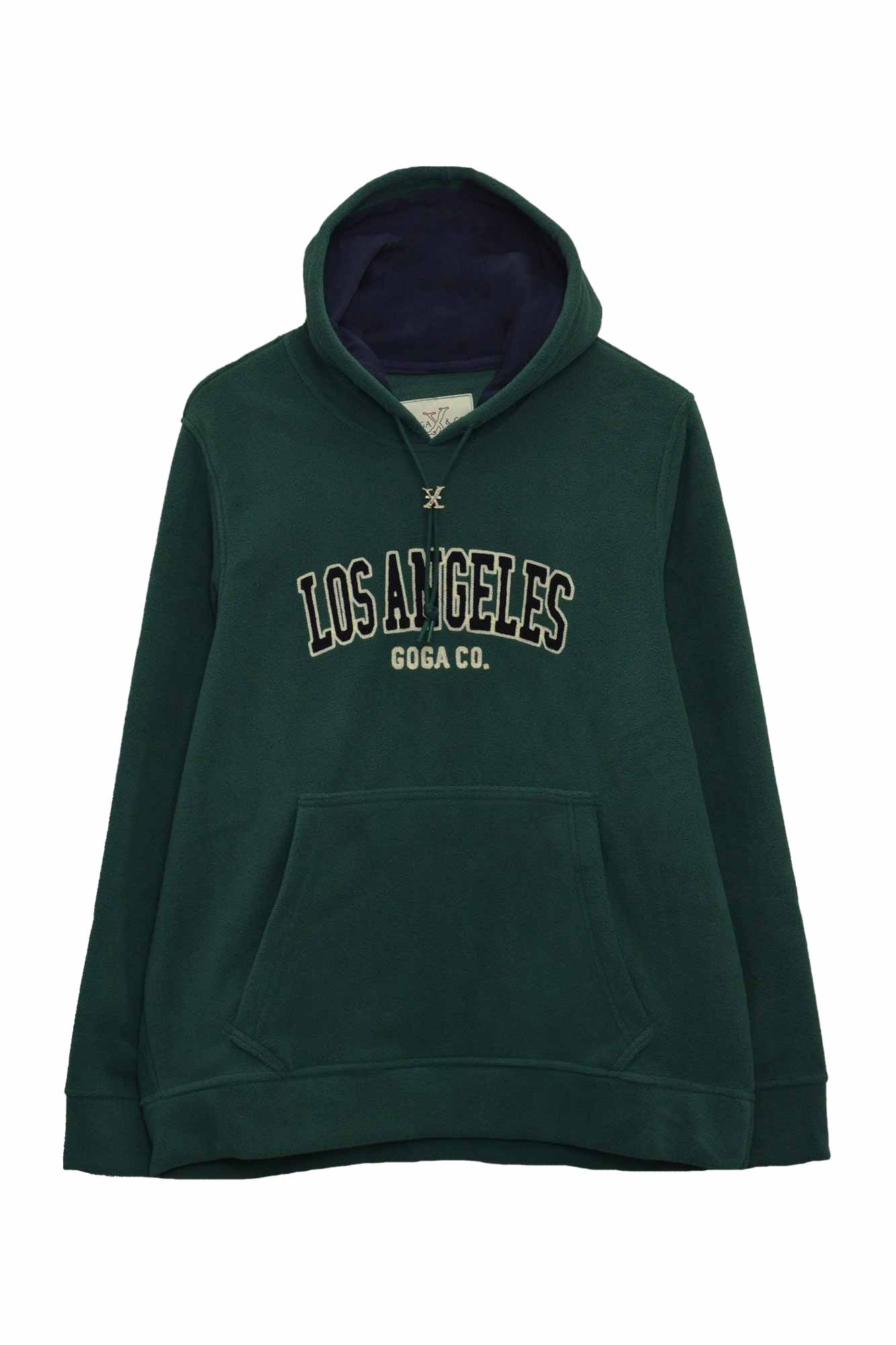 Sudadera Polar Hombre Marca Goga Cerrada con Capucha