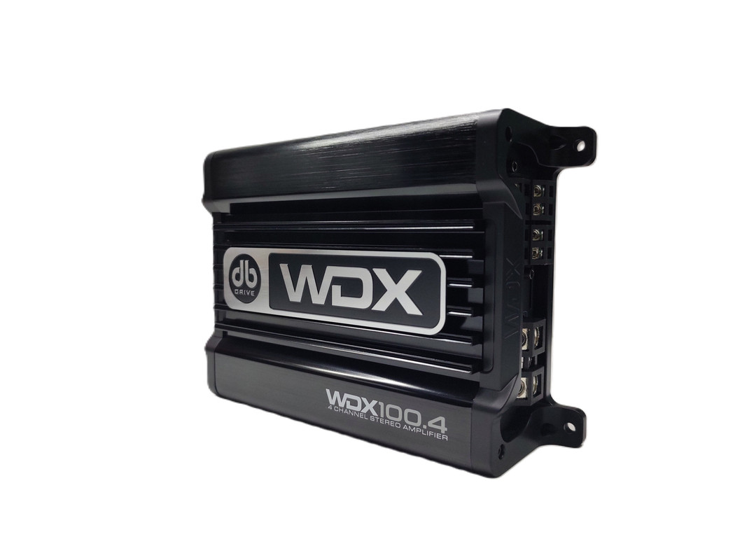 Amplificador Mini 4 Canales DB Drive Wdx100.4 600W Clase D.