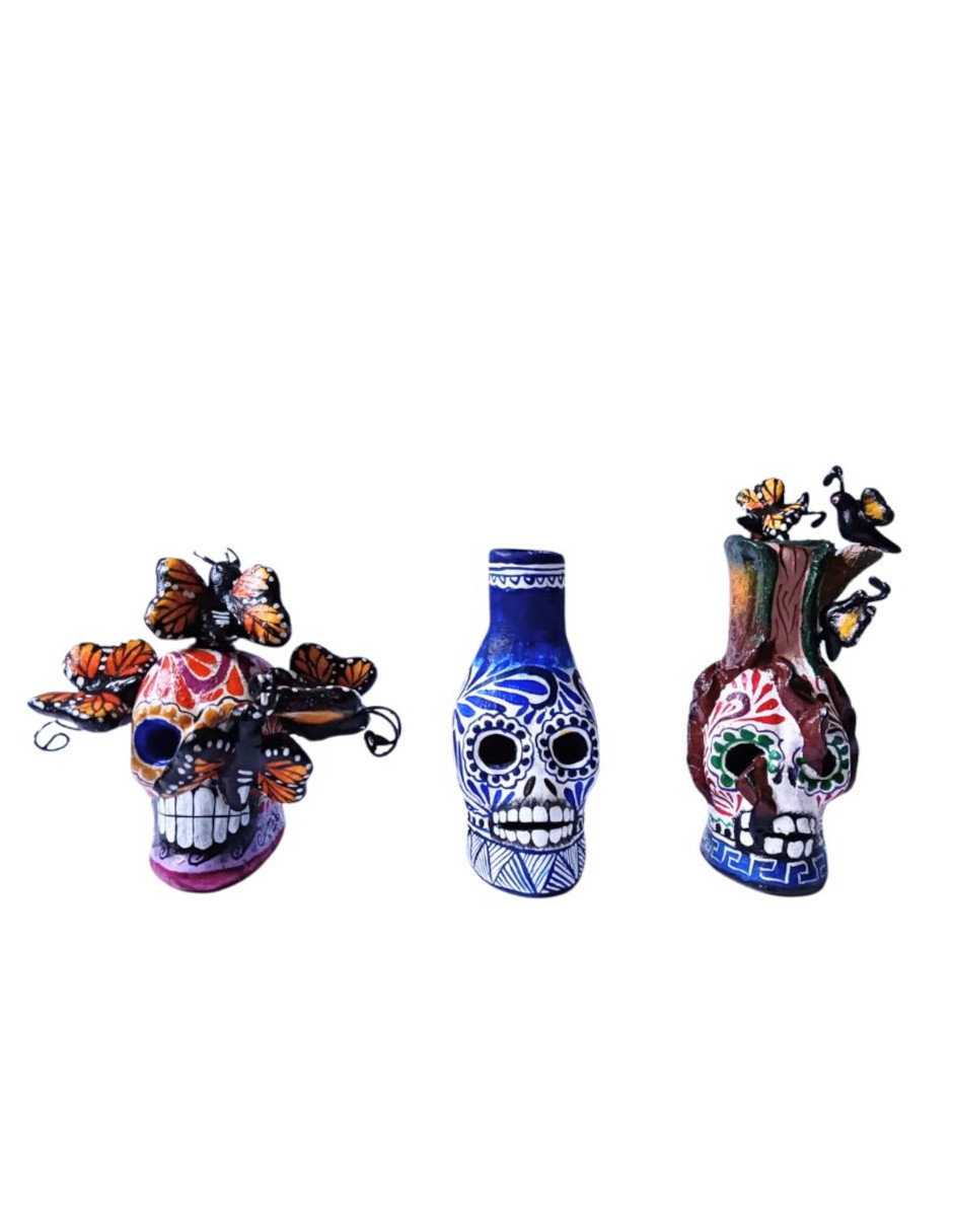 Kit de 3 craneos mini