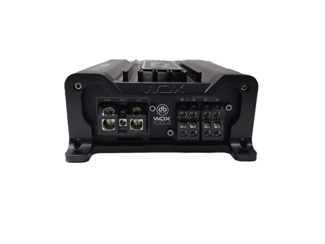 Amplificador Mini 4 Canales DB Drive Wdx100.4 600W Clase D.