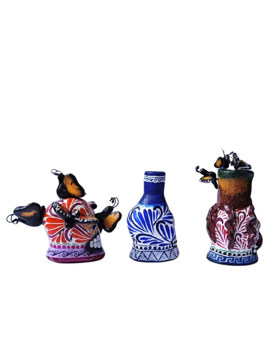 Kit de 3 craneos mini