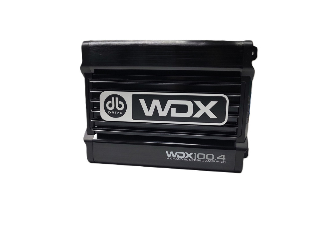 Amplificador Mini 4 Canales DB Drive Wdx100.4 600W Clase D.